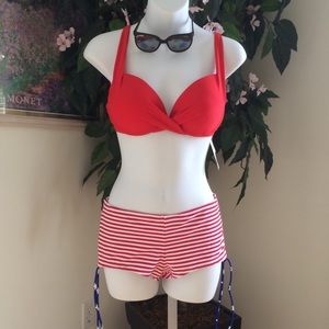 Red white & blue Bathing suit